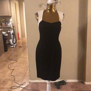 NWT banana republic black and white midi dress